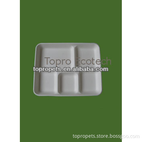 five compartment mess tray
